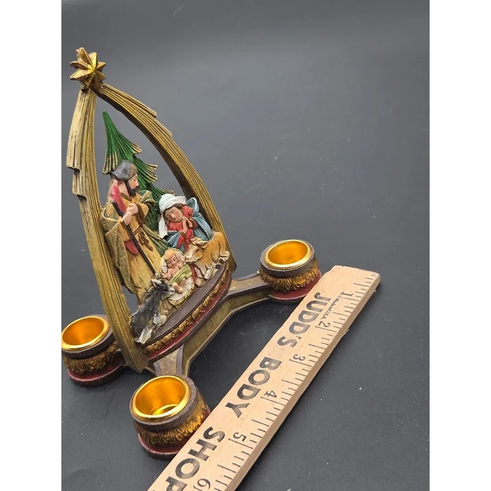 Joseph's Studio Christmas Nativity Scene Advent Candle Holder